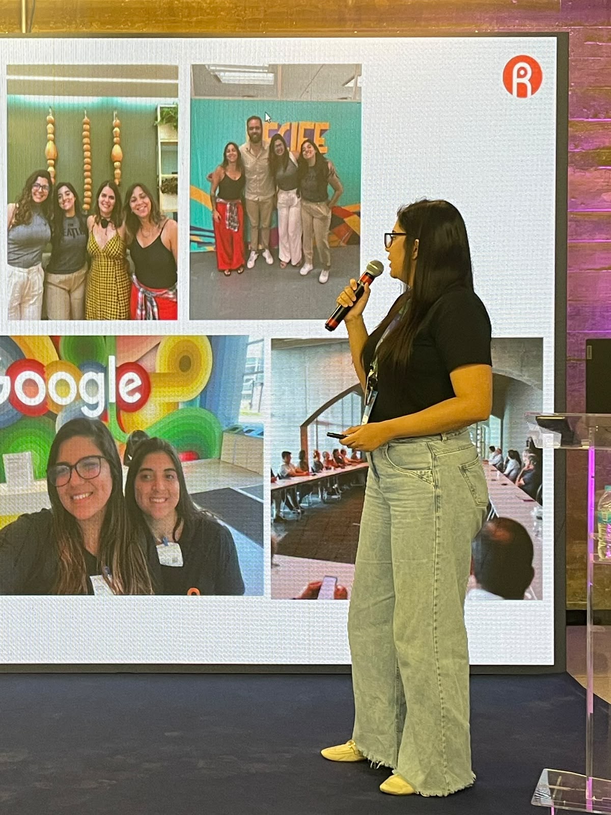 Myllena speaking in Recife